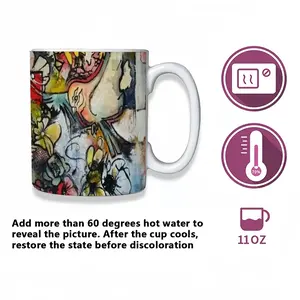 Postcard Heat Sensitive Color Changing Mug