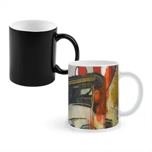 Route 66 Heat Sensitive Color Changing Mug