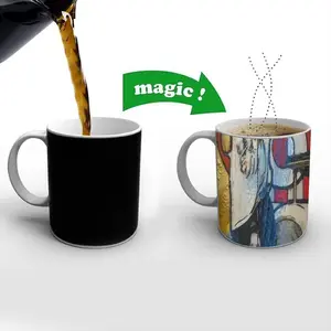 Route 66 Heat Sensitive Color Changing Mug