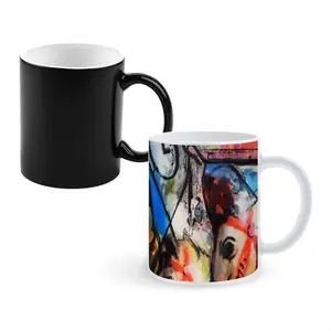 Jumping Heat Sensitive Color Changing Mug