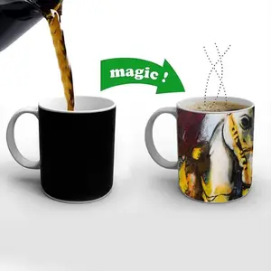 Jumping Heat Sensitive Color Changing Mug