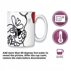 Love Hunt Heat Sensitive Color Changing Mug