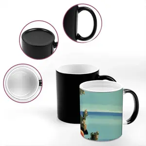 On The French Riviera Near Frejus Heat Sensitive Color Changing Mug