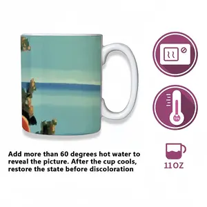 On The French Riviera Near Frejus Heat Sensitive Color Changing Mug