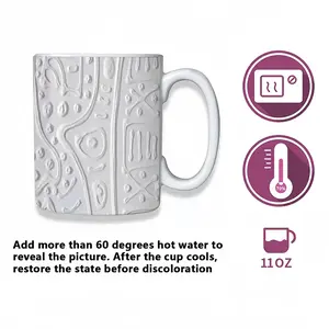 Cardi Heat Sensitive Color Changing Mug