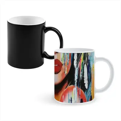 Summer Rain Heat Sensitive Color Changing Mug