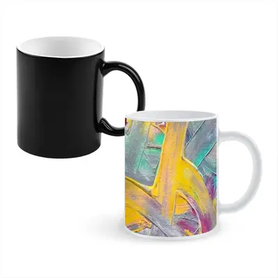 Paths Heat Sensitive Color Changing Mug