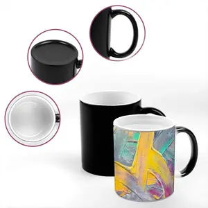 Paths Heat Sensitive Color Changing Mug