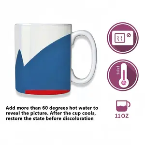 Flag 2 Heat Sensitive Color Changing Mug