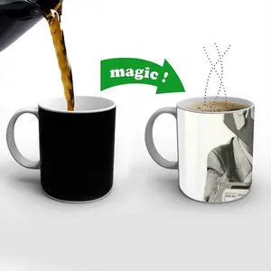 The Future Is Analog Heat Sensitive Color Changing Mug