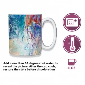 Blue Heat Sensitive Color Changing Mug