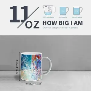 Blue Heat Sensitive Color Changing Mug