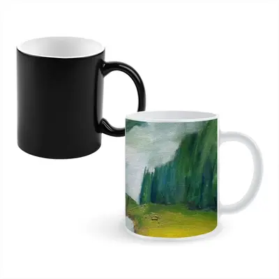 Beauty Of Lake Heat Sensitive Color Changing Mug