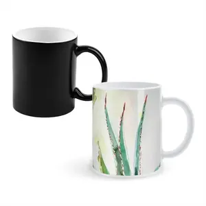 Aloe Heat Sensitive Color Changing Mug