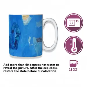 Mushinzen Heat Sensitive Color Changing Mug