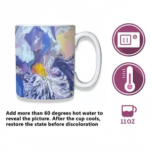 Irises Heat Sensitive Color Changing Mug