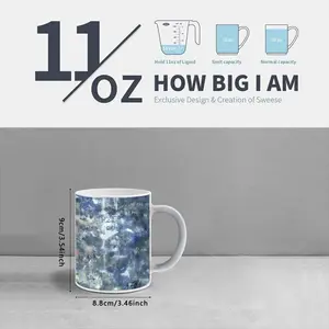 Deep Blue Heat Sensitive Color Changing Mug