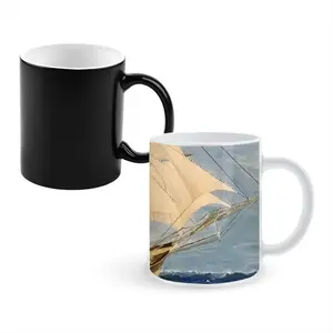 Sailing Heat Sensitive Color Changing Mug