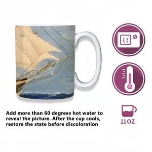 Sailing Heat Sensitive Color Changing Mug