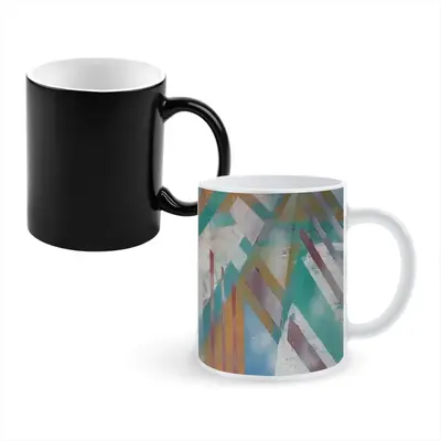 Golden City Heat Sensitive Color Changing Mug