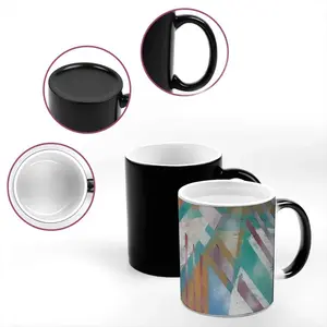 Golden City Heat Sensitive Color Changing Mug