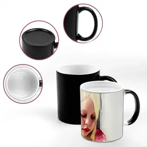 Shy Girl Heat Sensitive Color Changing Mug