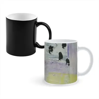 Memories In White 3 Heat Sensitive Color Changing Mug