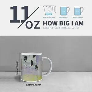 Memories In White 3 Heat Sensitive Color Changing Mug