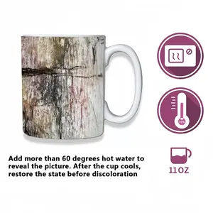 Yellow Arrows 2 Heat Sensitive Color Changing Mug