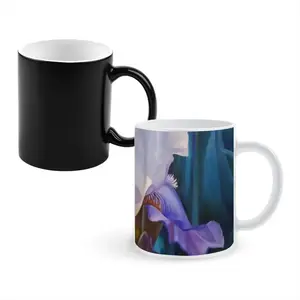 Spring Iris Heat Sensitive Color Changing Mug