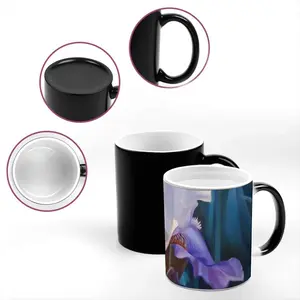 Spring Iris Heat Sensitive Color Changing Mug