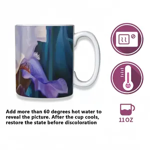 Spring Iris Heat Sensitive Color Changing Mug