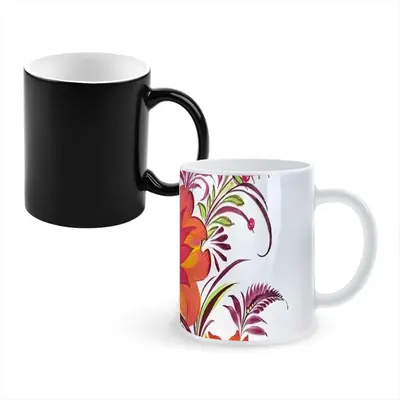 Passionate And Happy Heat Sensitive Color Changing Mug