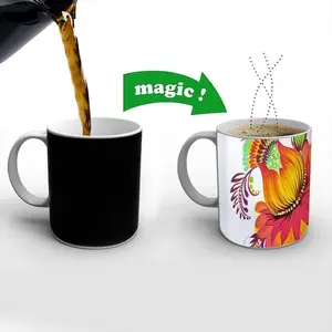 Passionate And Happy Heat Sensitive Color Changing Mug