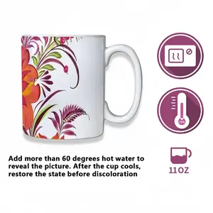 Passionate And Happy Heat Sensitive Color Changing Mug