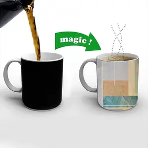 Yellow Carpet Heat Sensitive Color Changing Mug