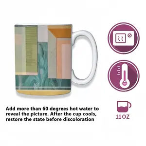 Yellow Carpet Heat Sensitive Color Changing Mug