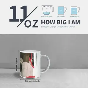 Jazz Man Collage Heat Sensitive Color Changing Mug