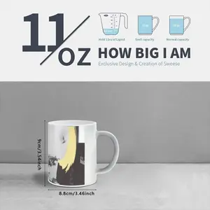 Yellow Heat Sensitive Color Changing Mug