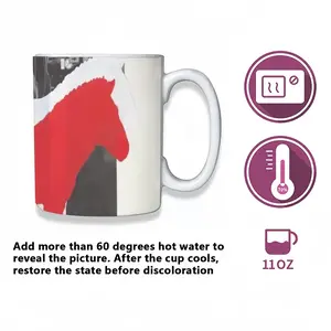 Wwf Przewalskis Horse Heat Sensitive Color Changing Mug