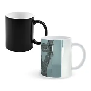 Grunge Heat Sensitive Color Changing Mug