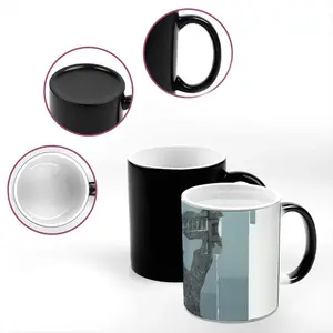 Grunge Heat Sensitive Color Changing Mug