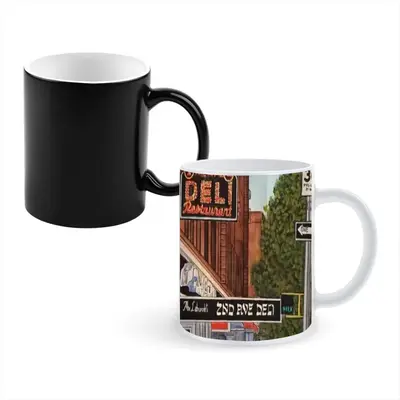 #2Nd Ave Deli New York City Heat Sensitive Color Changing Mug