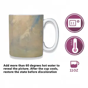 Green Landscape No3 Heat Sensitive Color Changing Mug