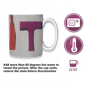 Nobilize Heat Sensitive Color Changing Mug