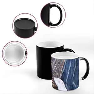 Eagle Scratch Heat Sensitive Color Changing Mug