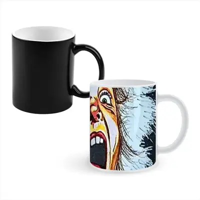 Scream Heat Sensitive Color Changing Mug