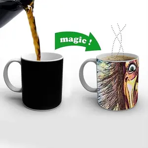 Scream Heat Sensitive Color Changing Mug