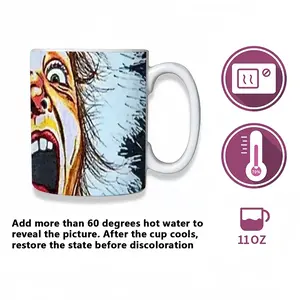 Scream Heat Sensitive Color Changing Mug