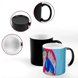 Hearts Heat Sensitive Color Changing Mug